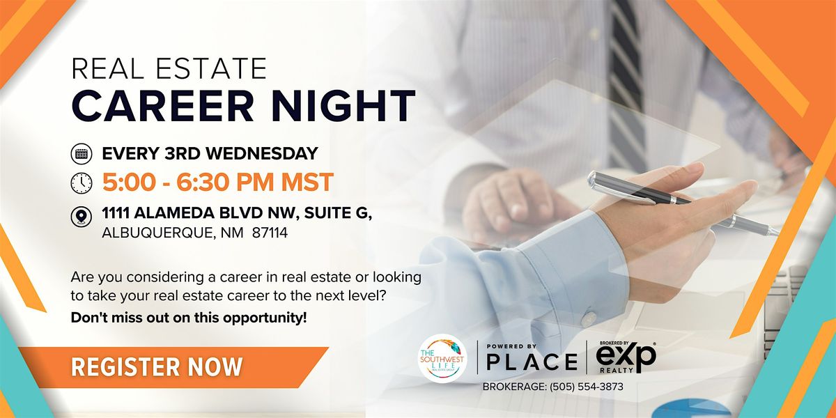 Real Estate Career Night - Building 6 Figure Careers in Real Estate