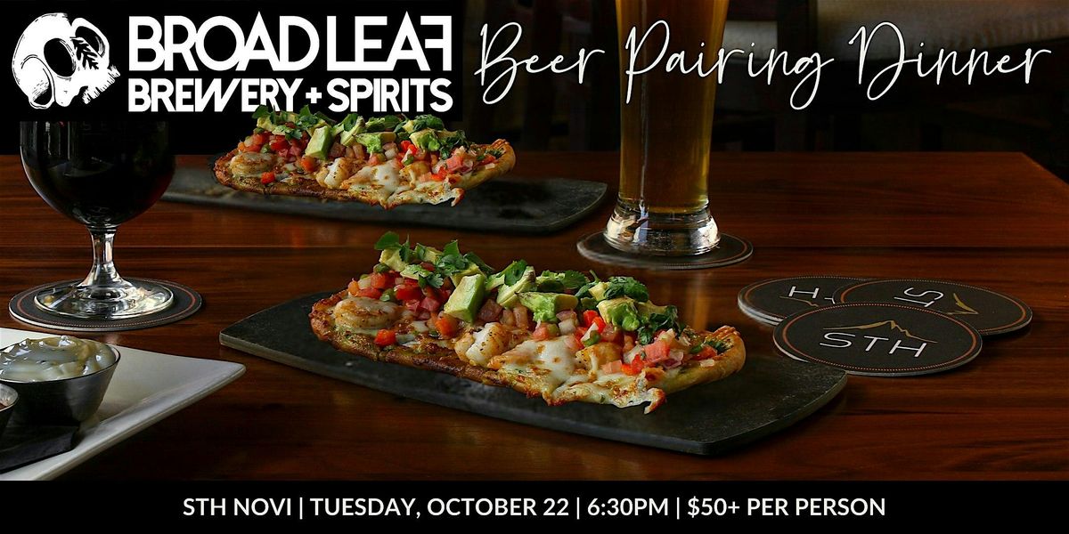 Broad Leaf Beer Pairing Dinner