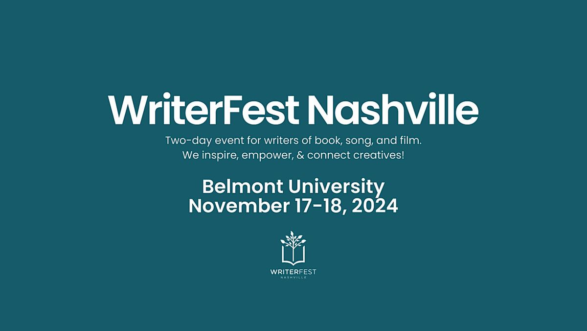 WriterFest Nashville 2024