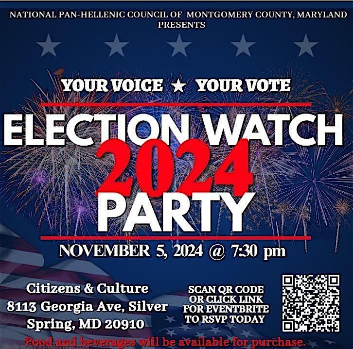 NPHC-MCMD Election Watch Party 2024