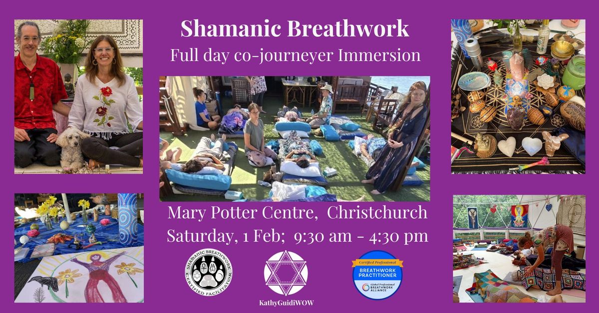 SHAMANIC BREATHWORK  FULL IMMERSION DAYLONG WORKSHOP