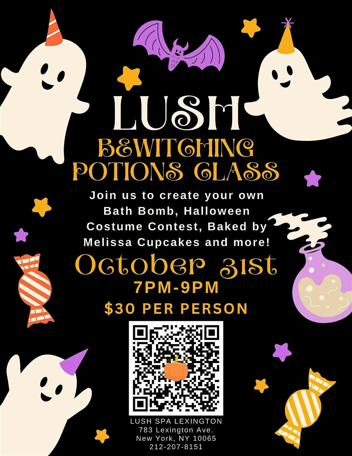 LUSH Bewitching Potions Class