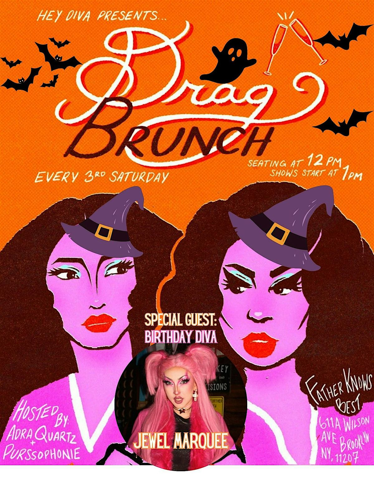 Hey Diva! Spooky Drag Brunch