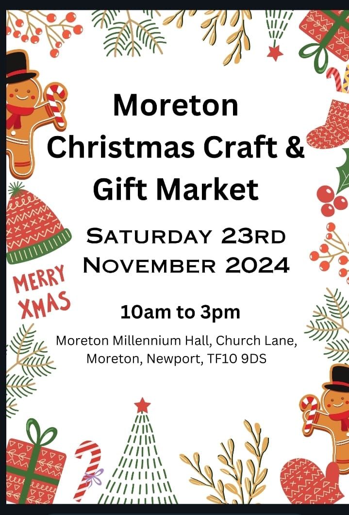 Moreton Christmas Craft and Gift Market 2024