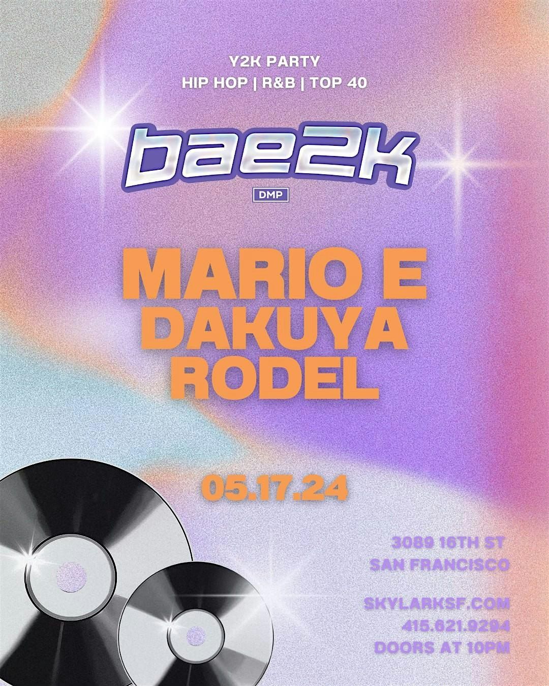 Bae2K Party (Y2K + R&B)  @ Opal Mountain View 06\/28\/24