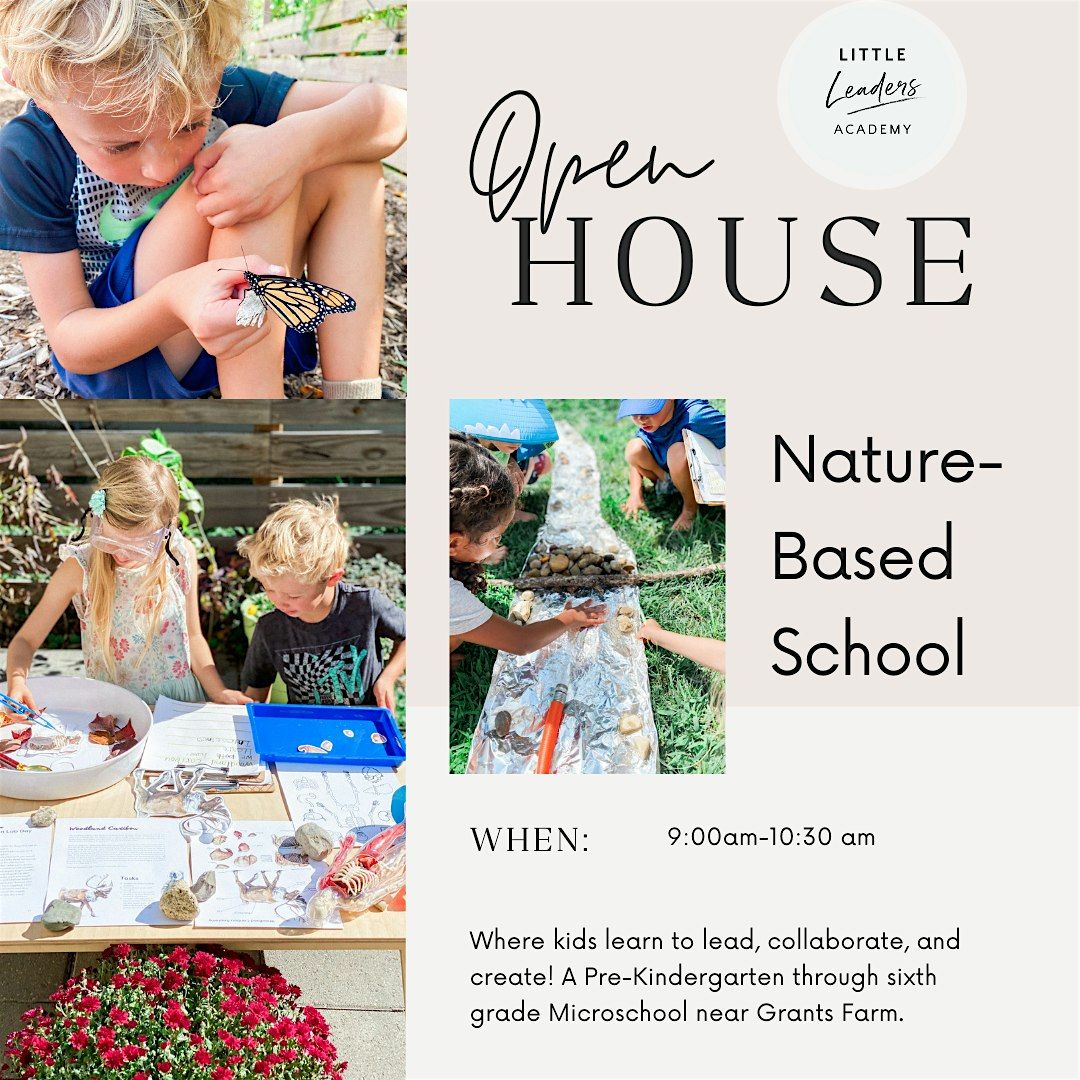 Nature's Classroom: Pre-k to 6th Grade Open House Experience