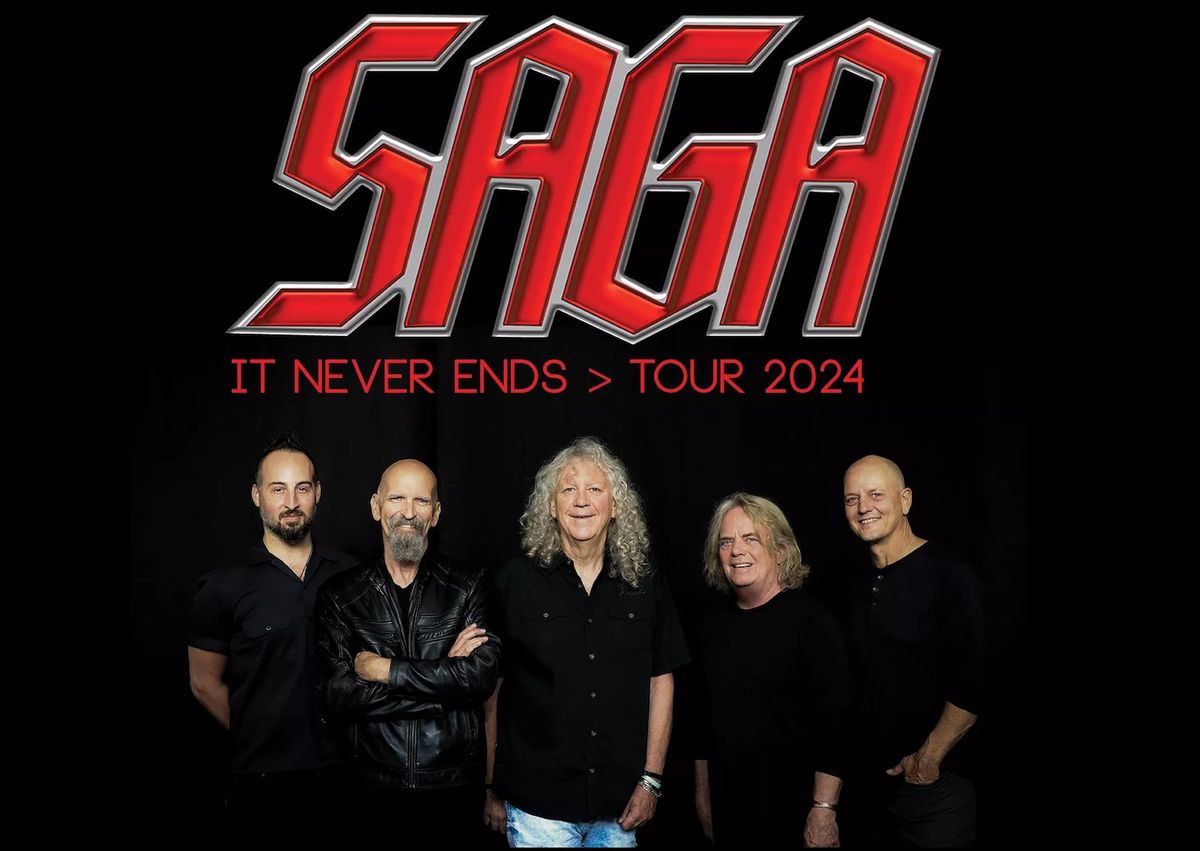 SAGA - It Never Ends Tour 2024 \u2022 W\u00f6rth am Rhein