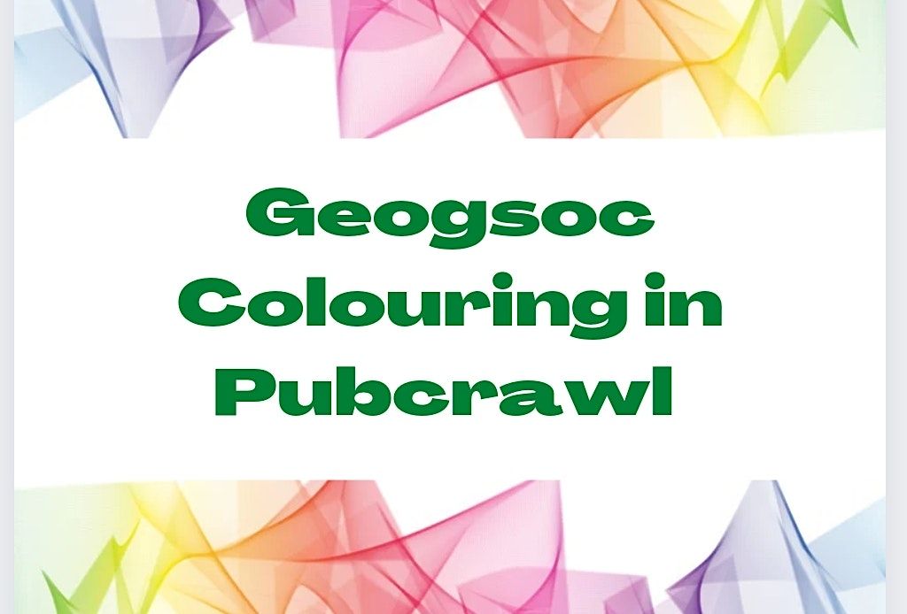 Colouring In Pub Crawl!