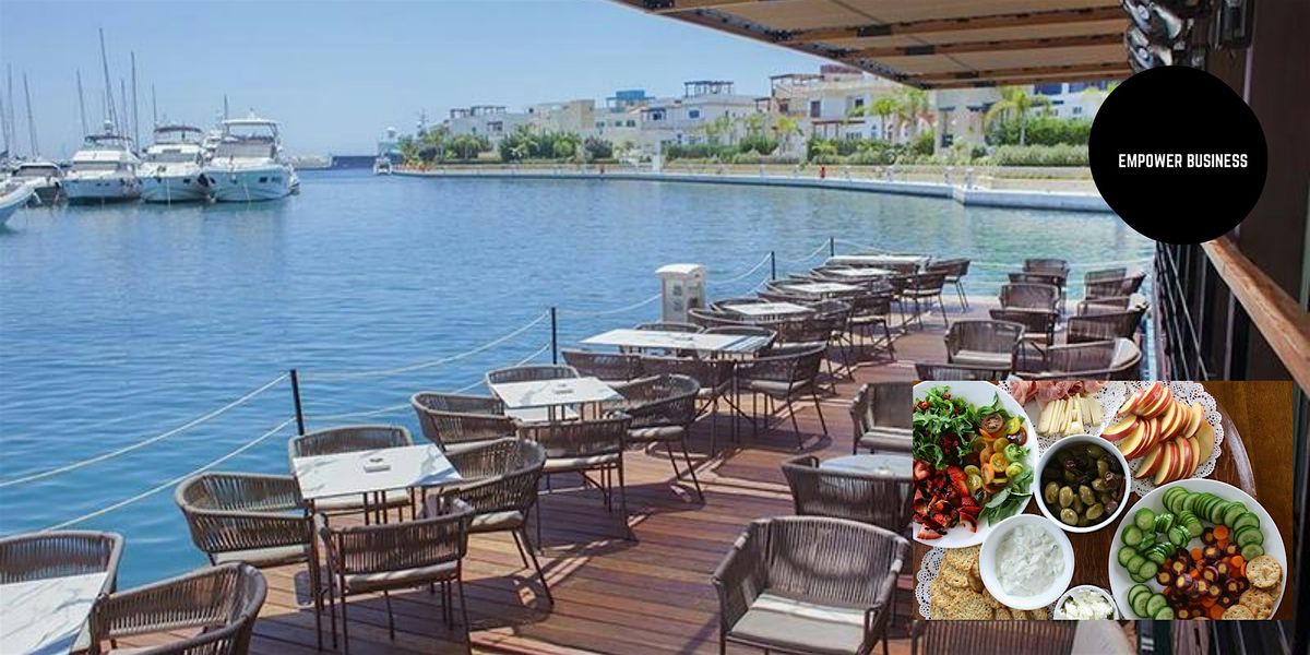 Business Lunch at Marina Breeze - Limassol Marina Cyprus