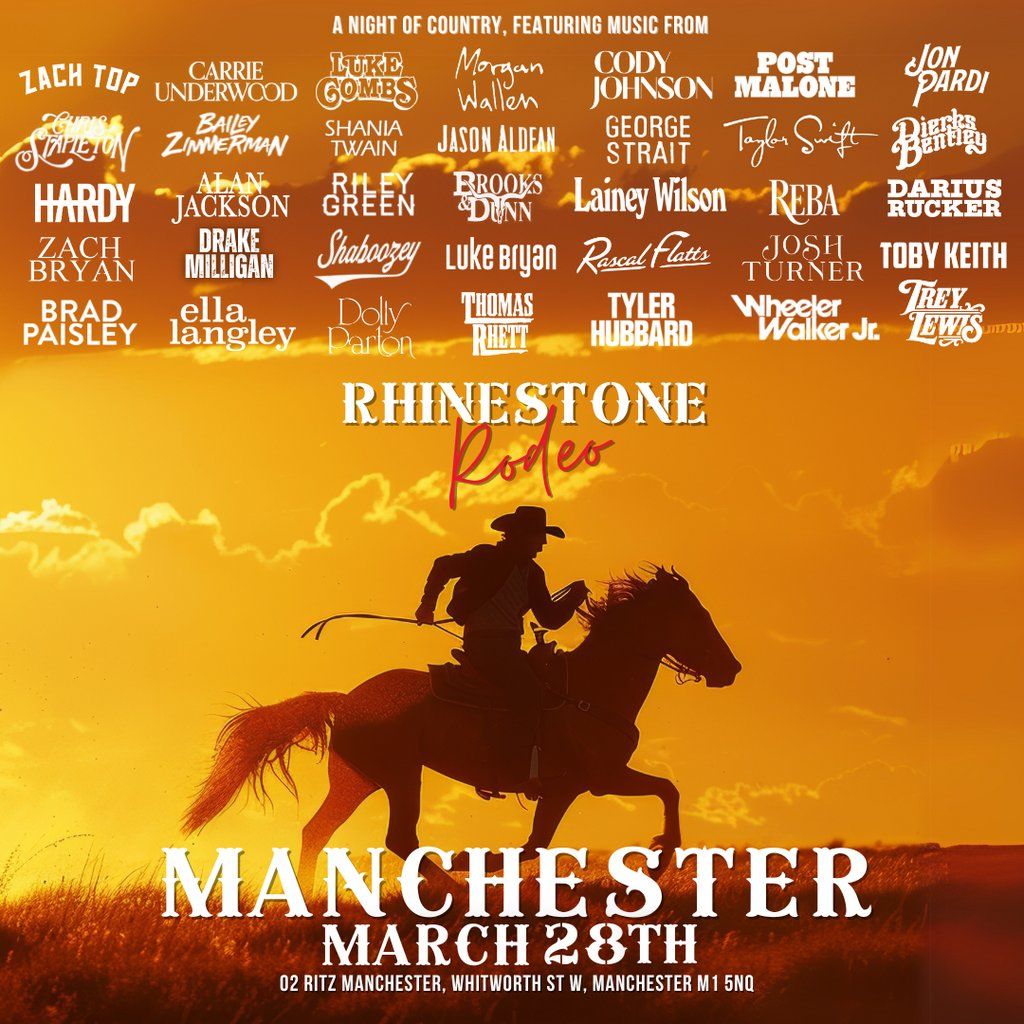 Rhinestone Rodeo: Manchester March 28th