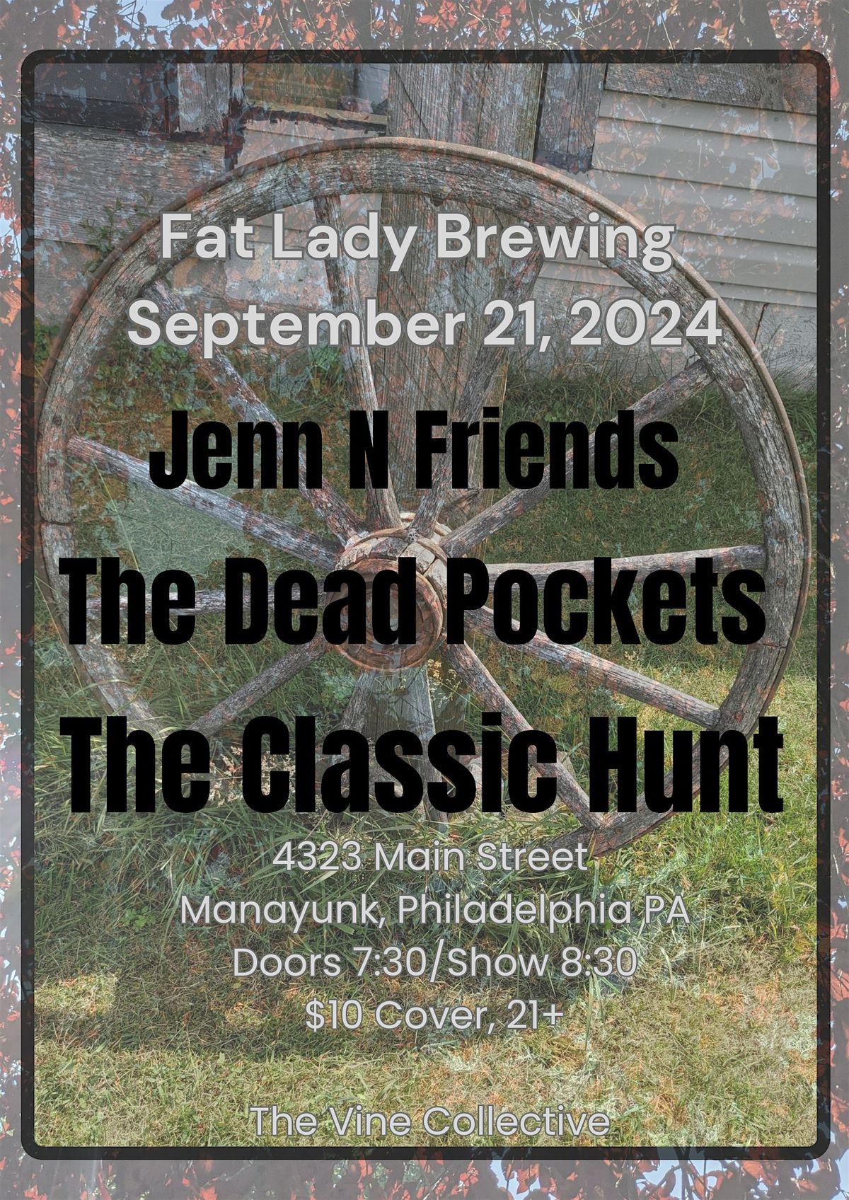 Jenn N Friends, The Dead Pockets & The Classic Hunt at Fat Lady Brewing