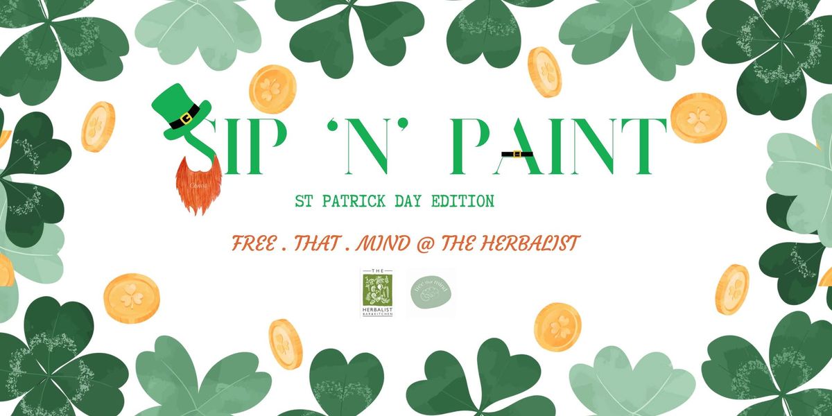 St Paddy's Day Sip n Paint