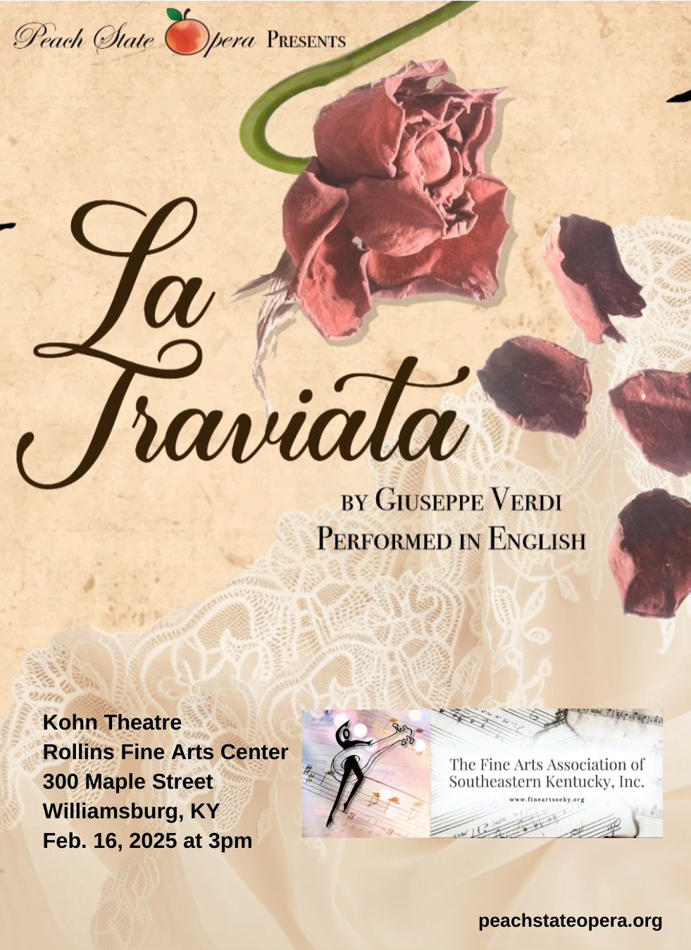 Peach State Opera production 'La Traviata'