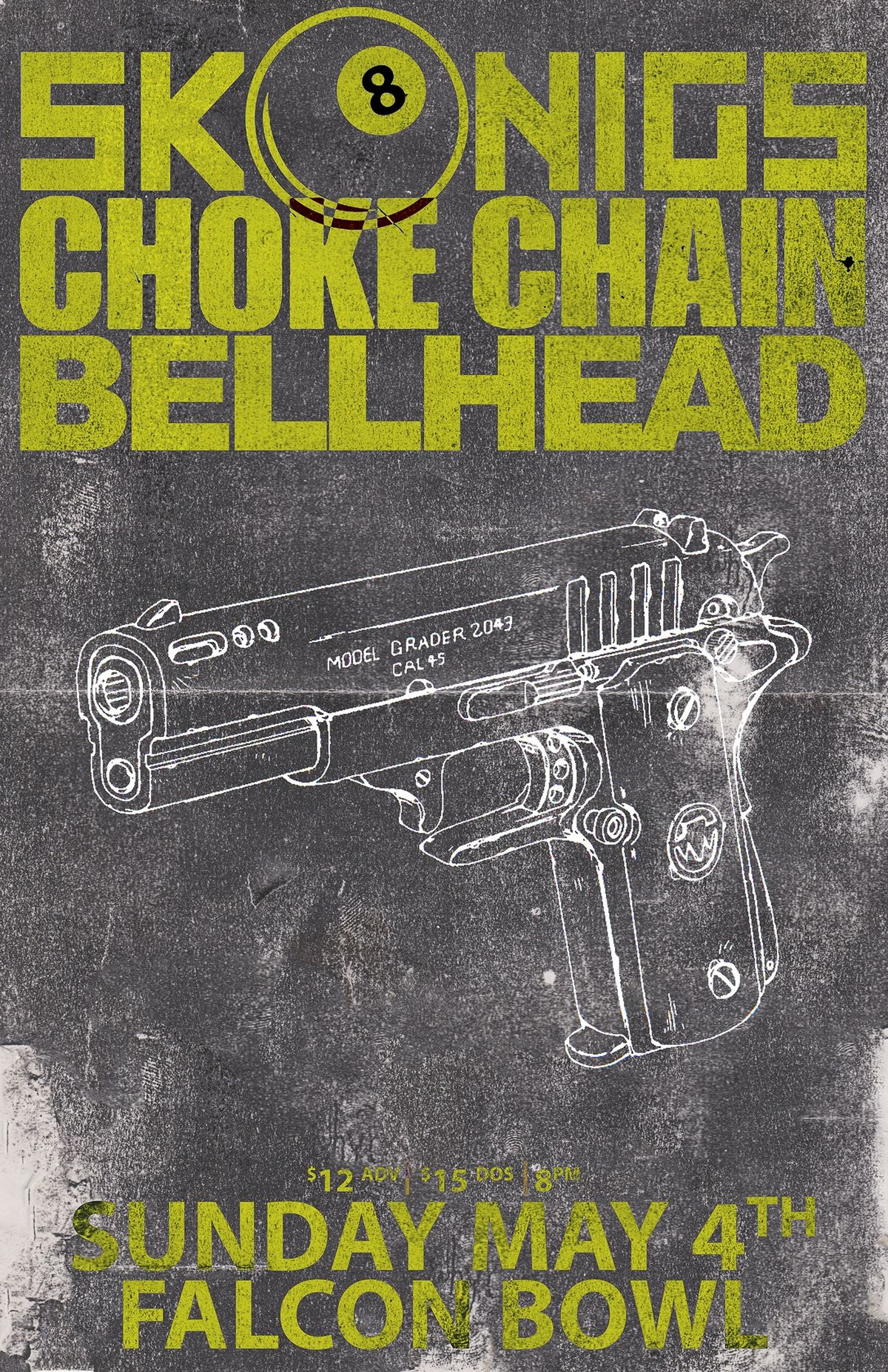 Skatenigs | Choke Chain | Bellhead- Falcon Bowl, Milwaukee 