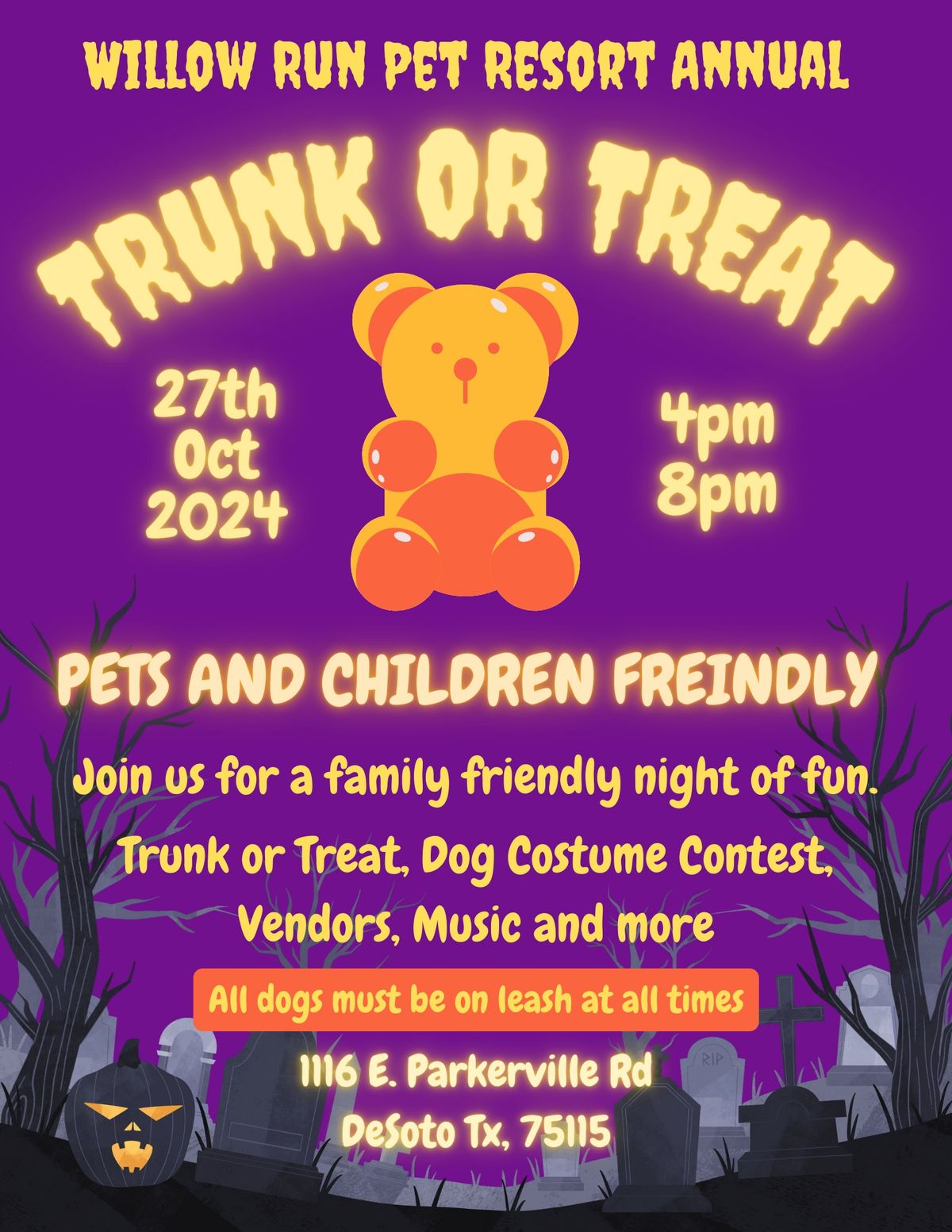 Trunk or Treat