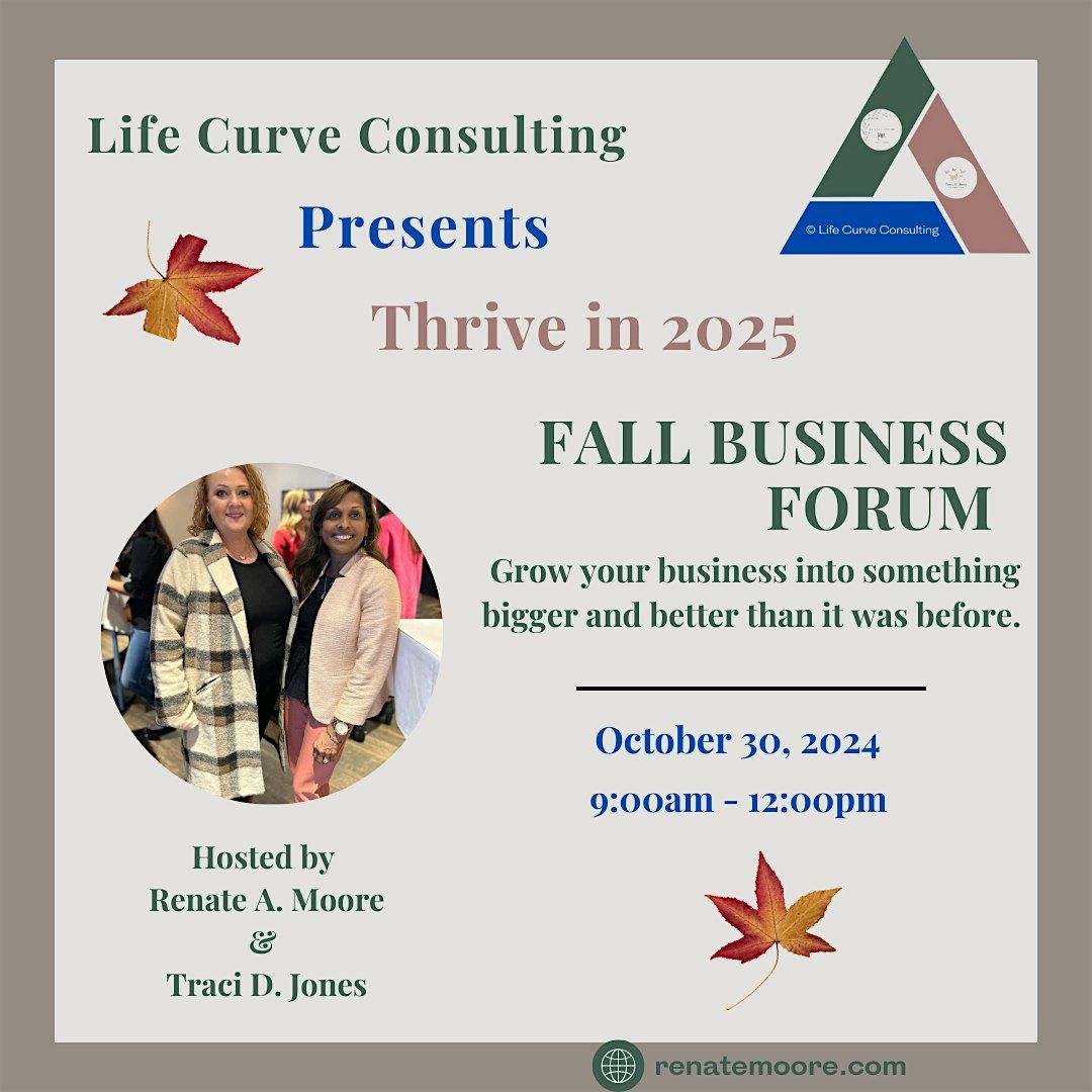 Thrive in 2025 Fall Business Forum