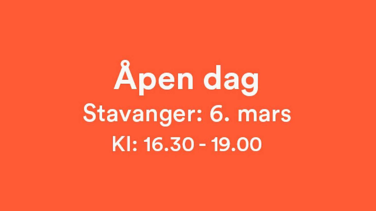 \u00c5pen dag Stavanger