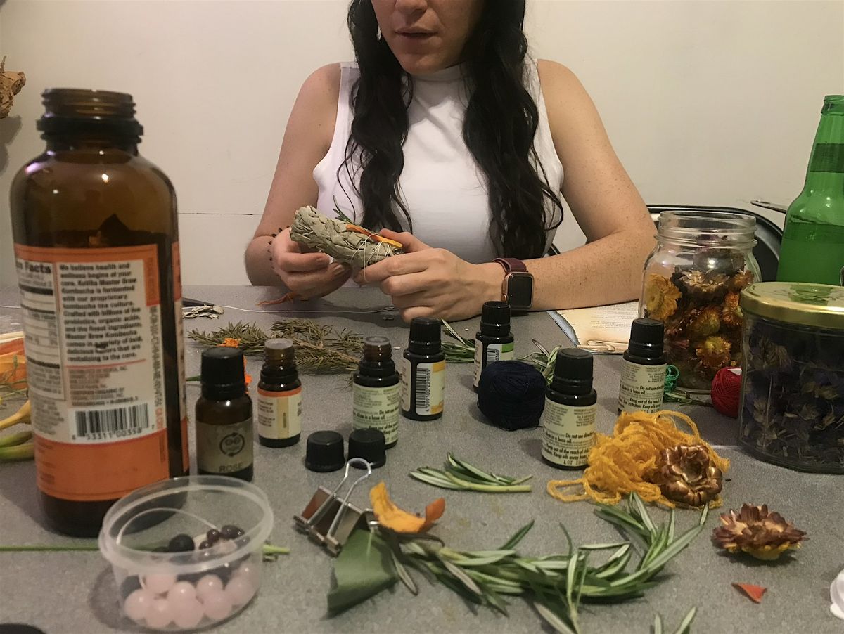 Sage Crafting: Fresh Herb Bundling Experience