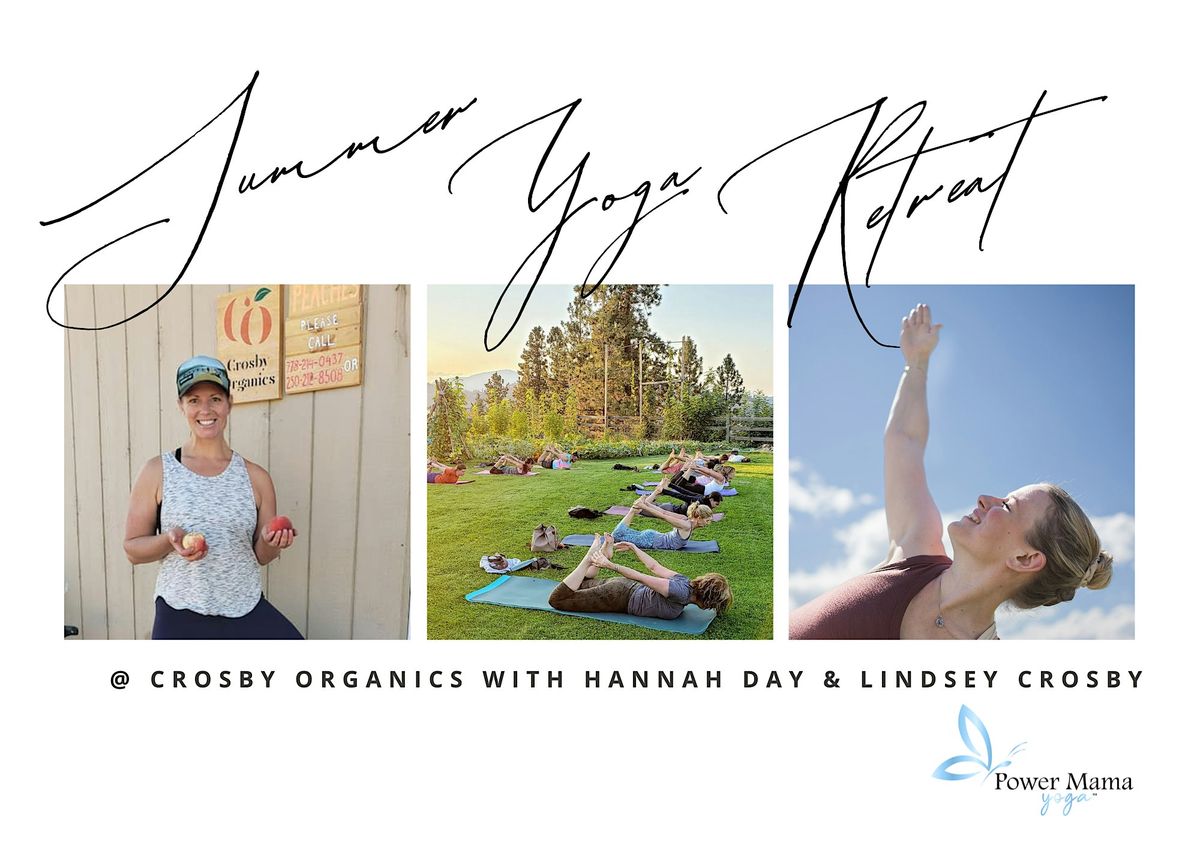 Yoga "Day" Retreat at  Crosby Organic Farm