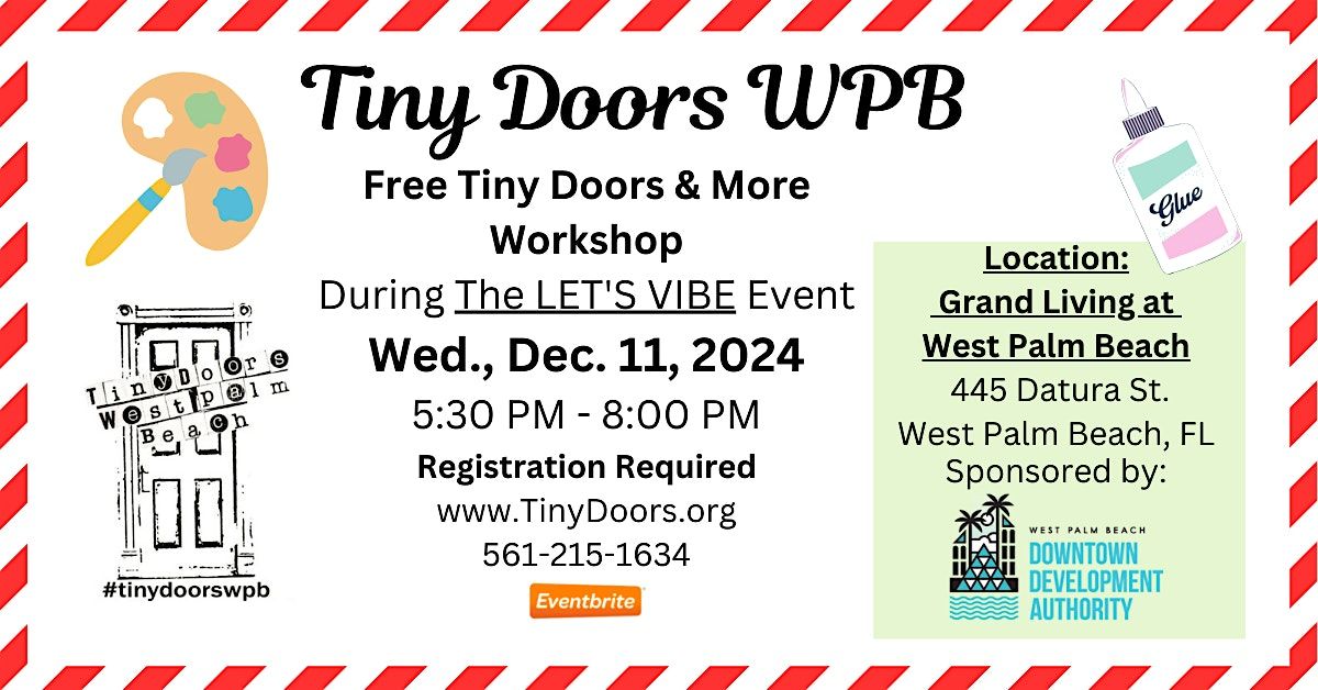 Free Make a Tiny Door & More Workshop: Wednesday, Dec. 11, 2024