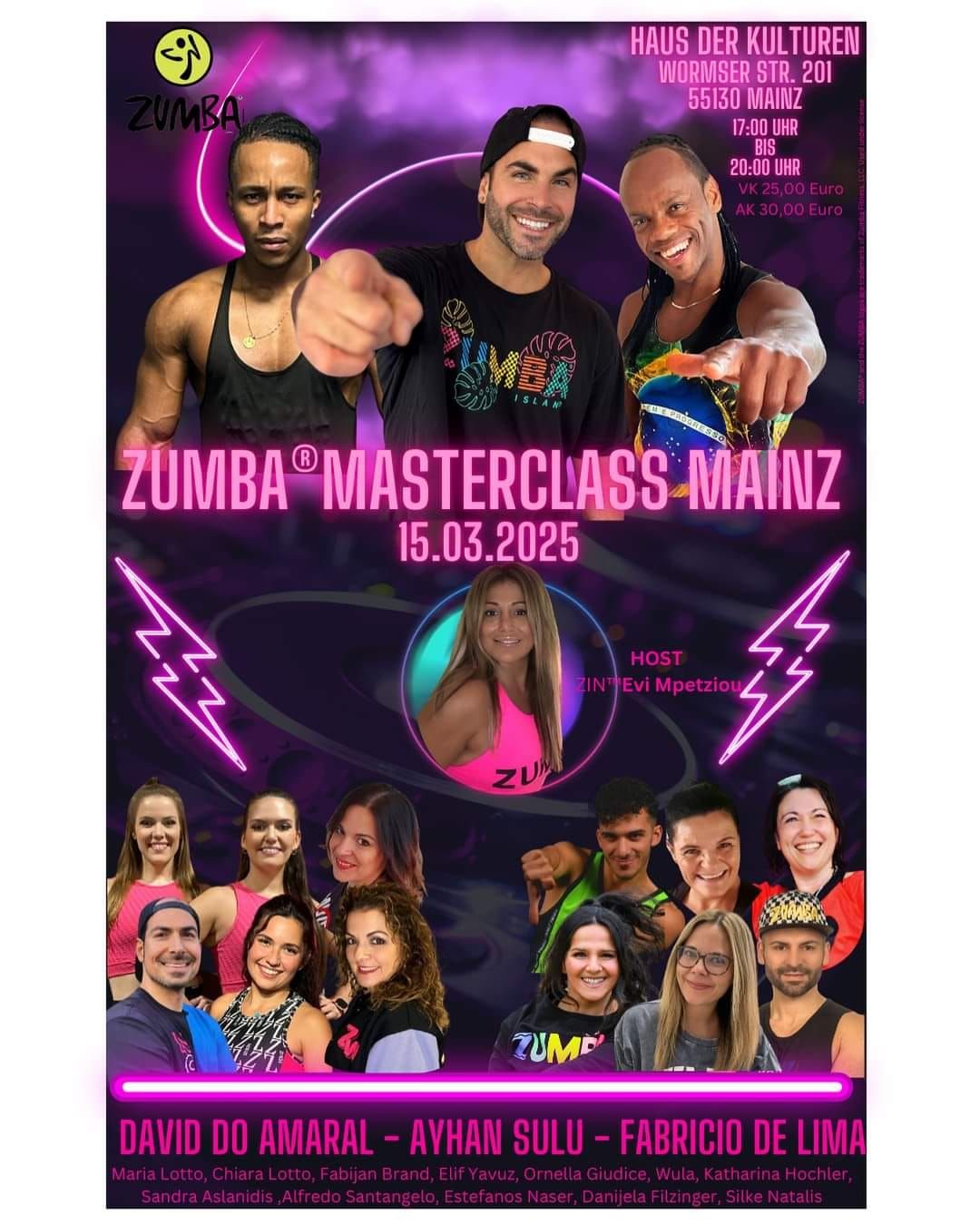 Zumba Masterclass Mainz 