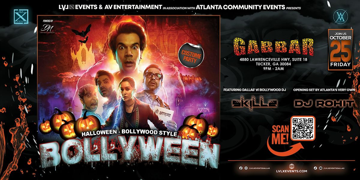 BOLLYWEEN - HALLOWEEN DESIFIED - ATLANTA