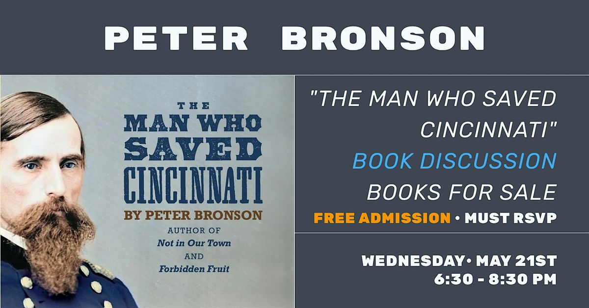 PETER BRONSON BOOK DISCUSSION