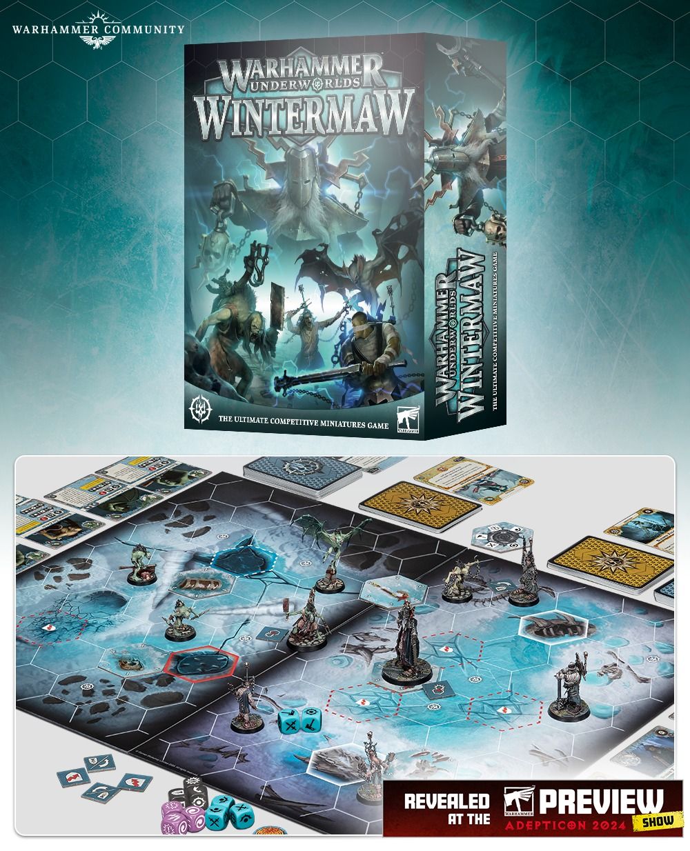 Warhammer Underworlds Wintermaw  Freeze up!!!!