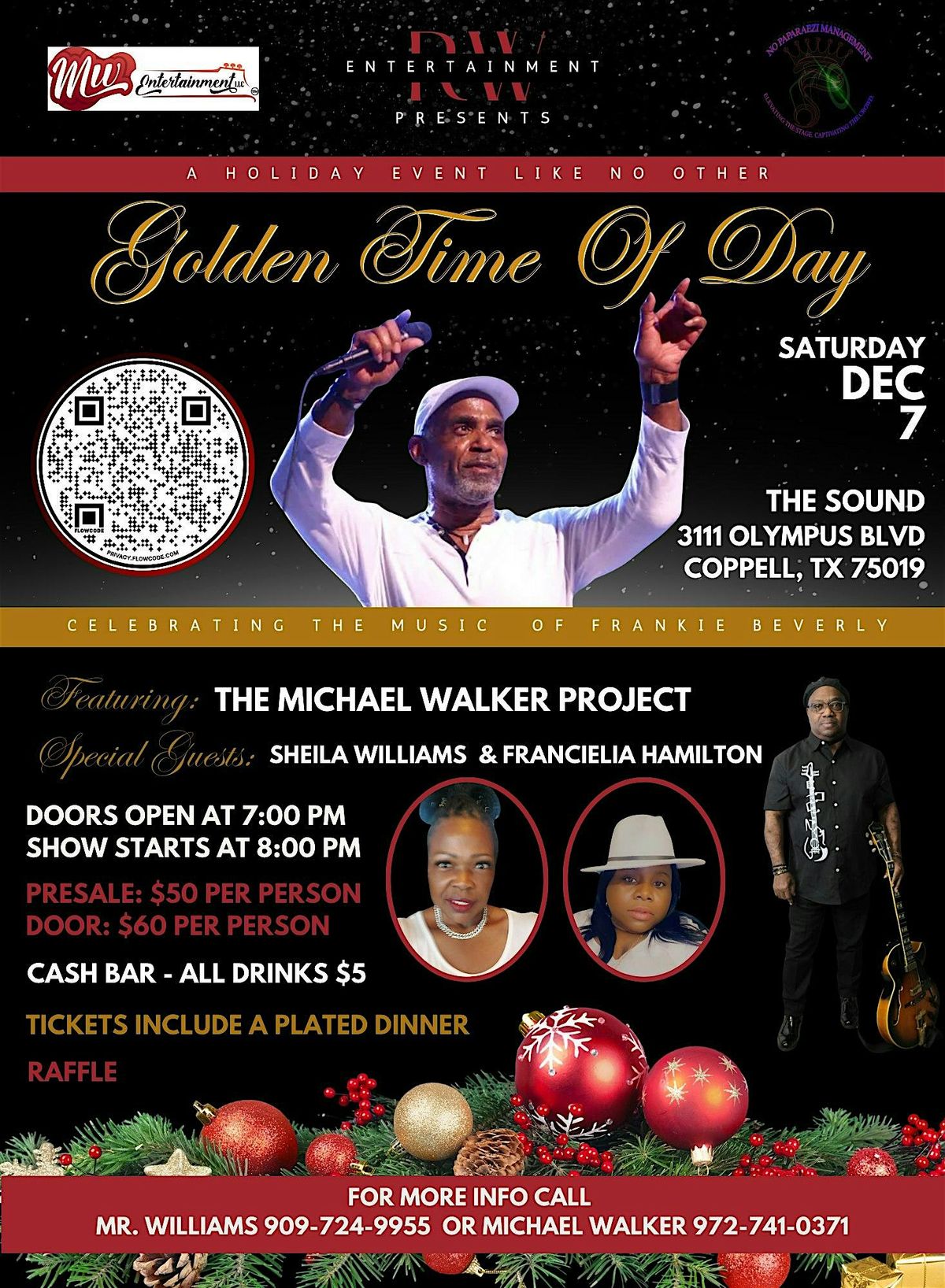 A Holiday Event Celebrating The Songs Of Frankie Beverly