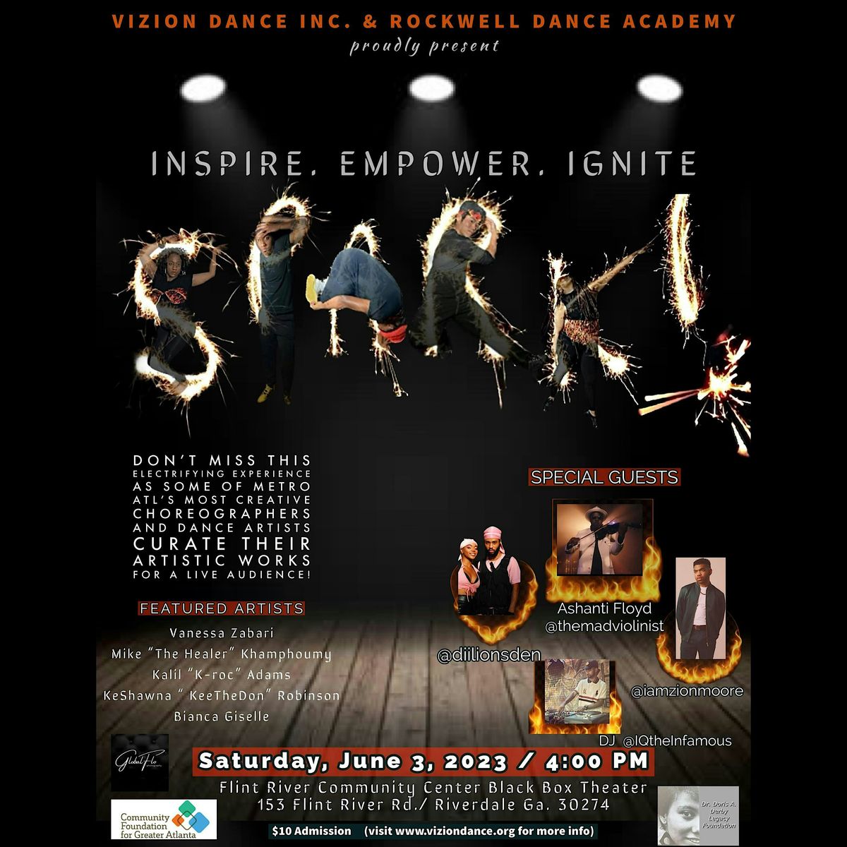 SPARK   (Inspire. Empower. IGNITE) Choreographic Series