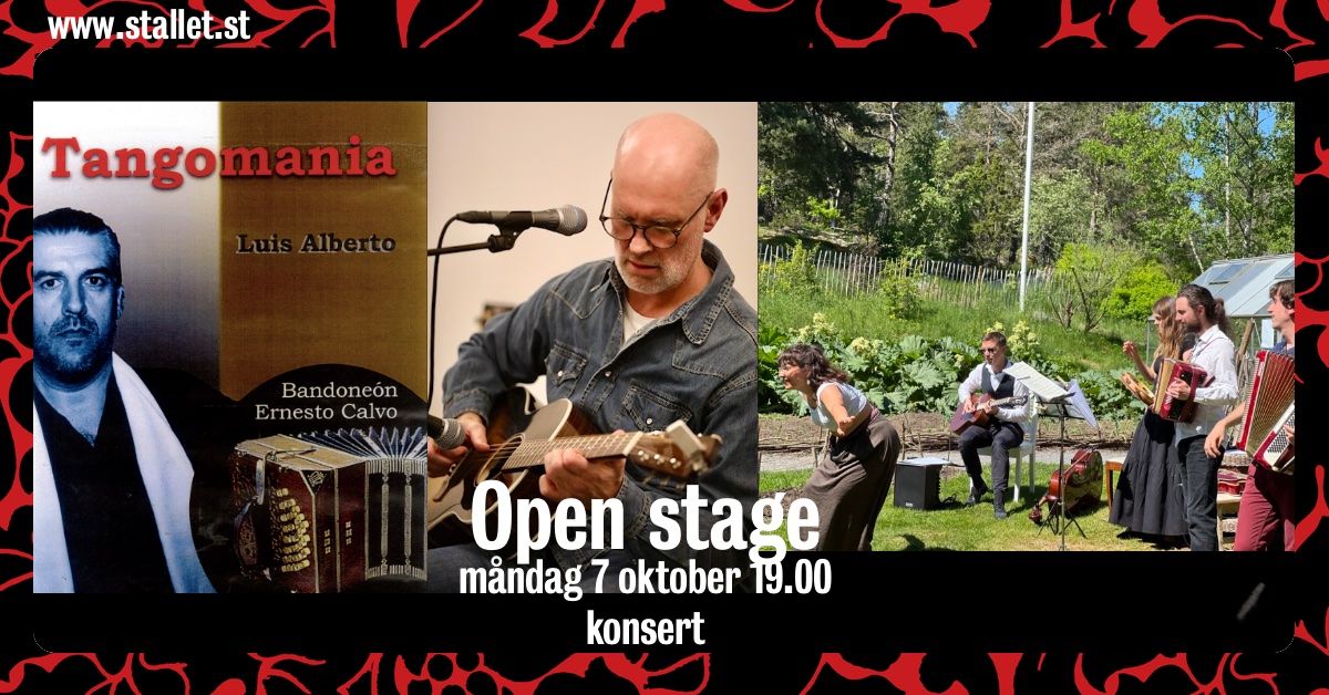 Open stage @Stallet V\u00e4rldens Musik