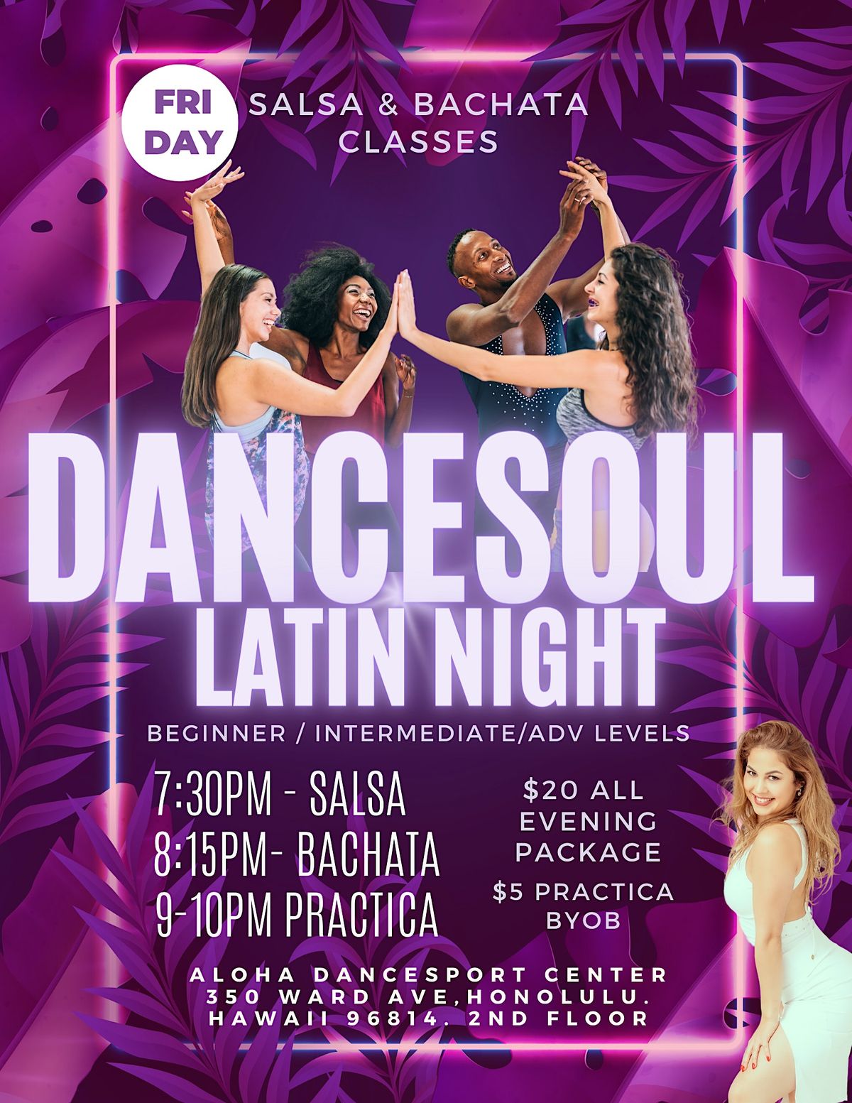 Latin Night!! Salsa & Bachata Lessons