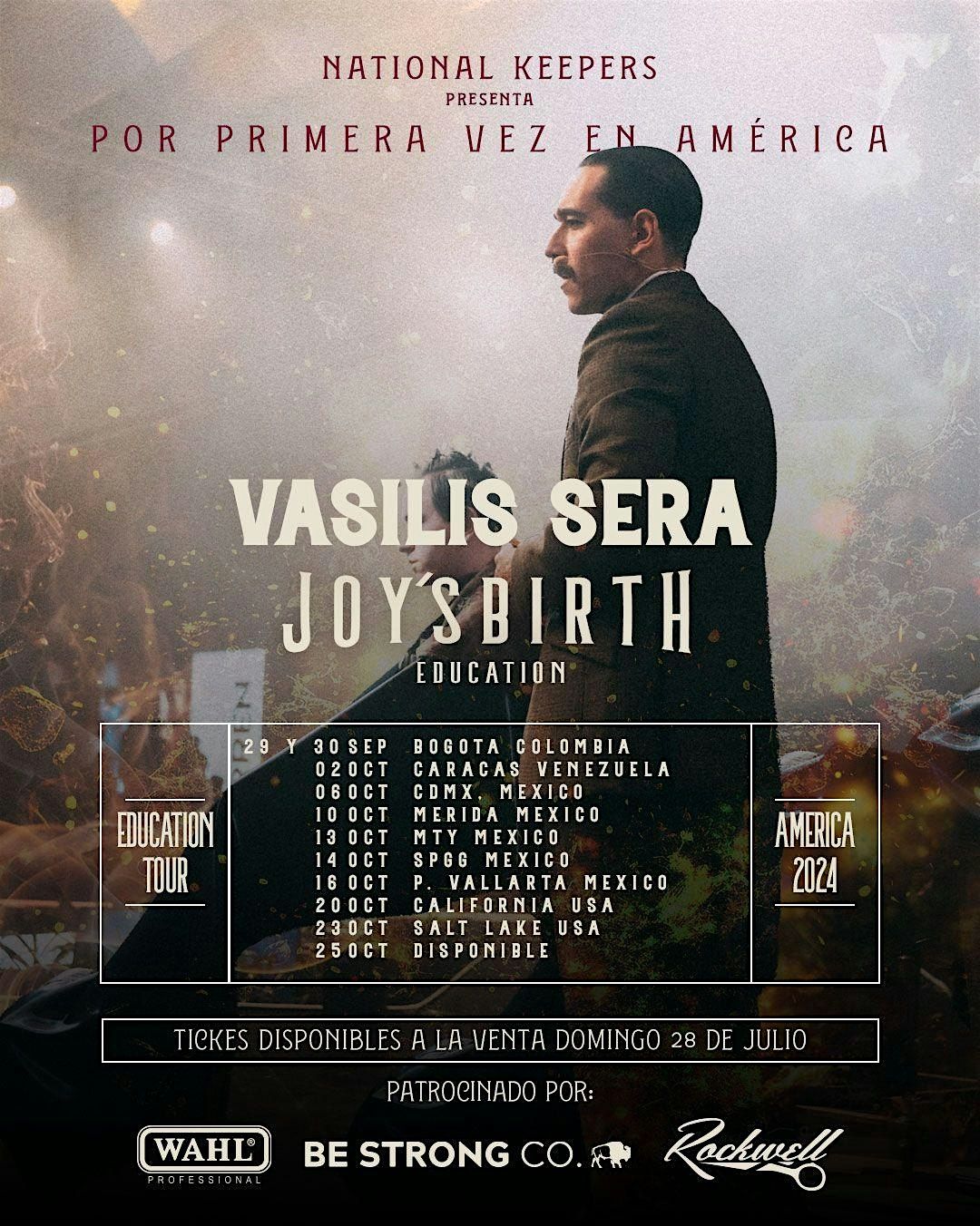 CDMX - Vasilis Sera Tour 2024