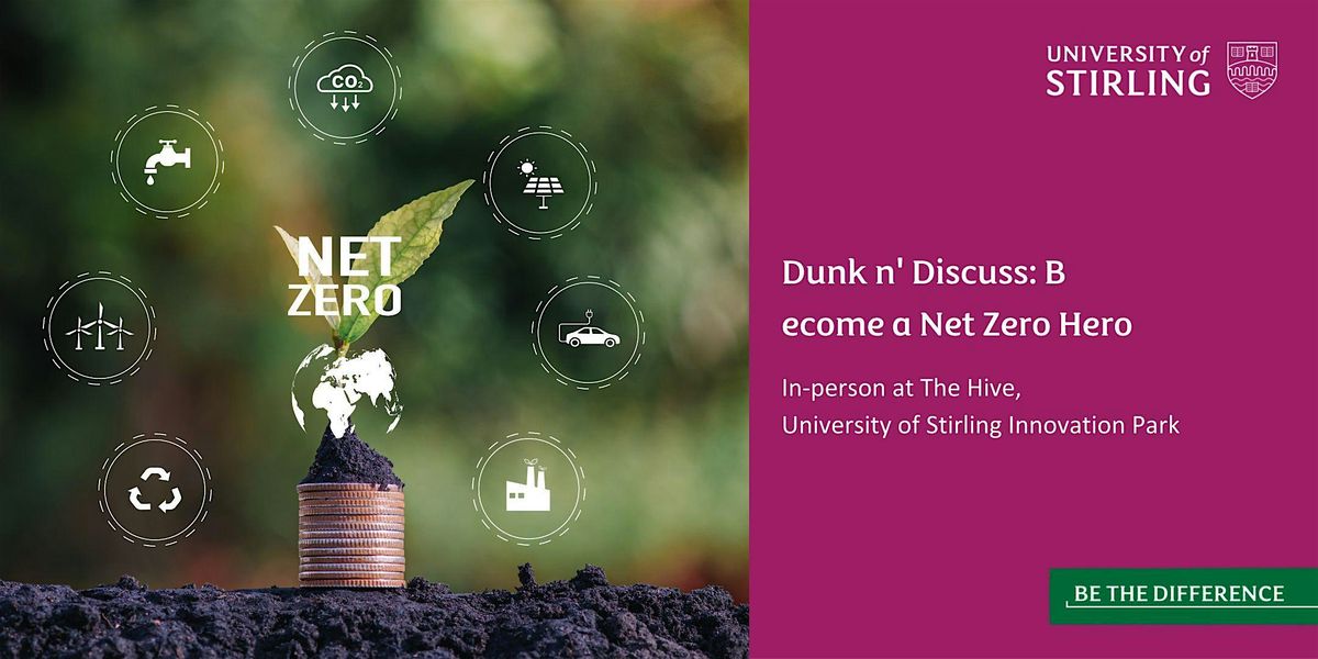 Dunk n' Discuss: Become a Net Zero Hero