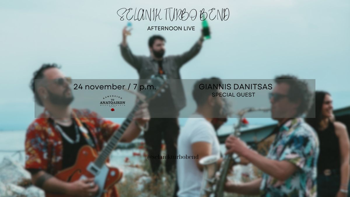 SELANIK TURBO BEND \/ 24.11 \/ 19.00 \/ AFTERNOON LIVE 