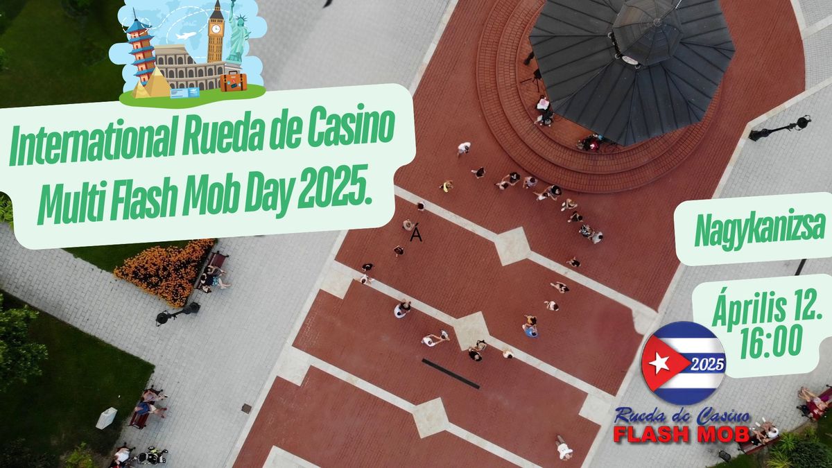 Rueda de Casino Flash Mob Day 2025 \/\/ Nagykanizsa