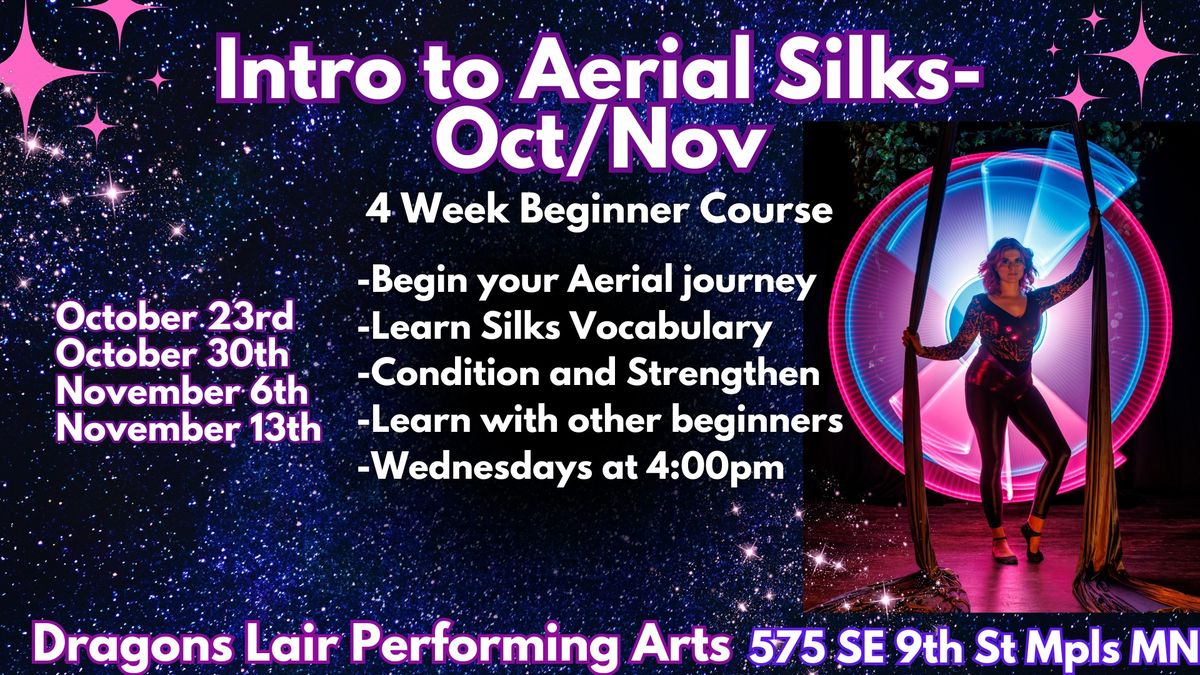 Intro to Aerial Silks- Oct\/Nov