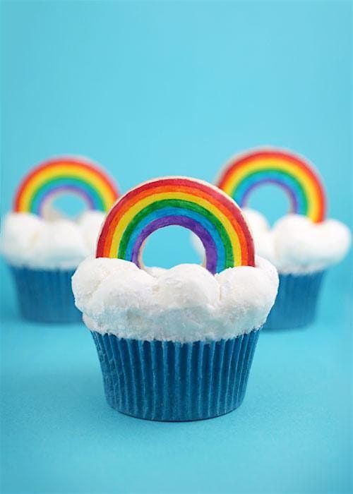 Creation Club: Rainbow Cupcake Decorating