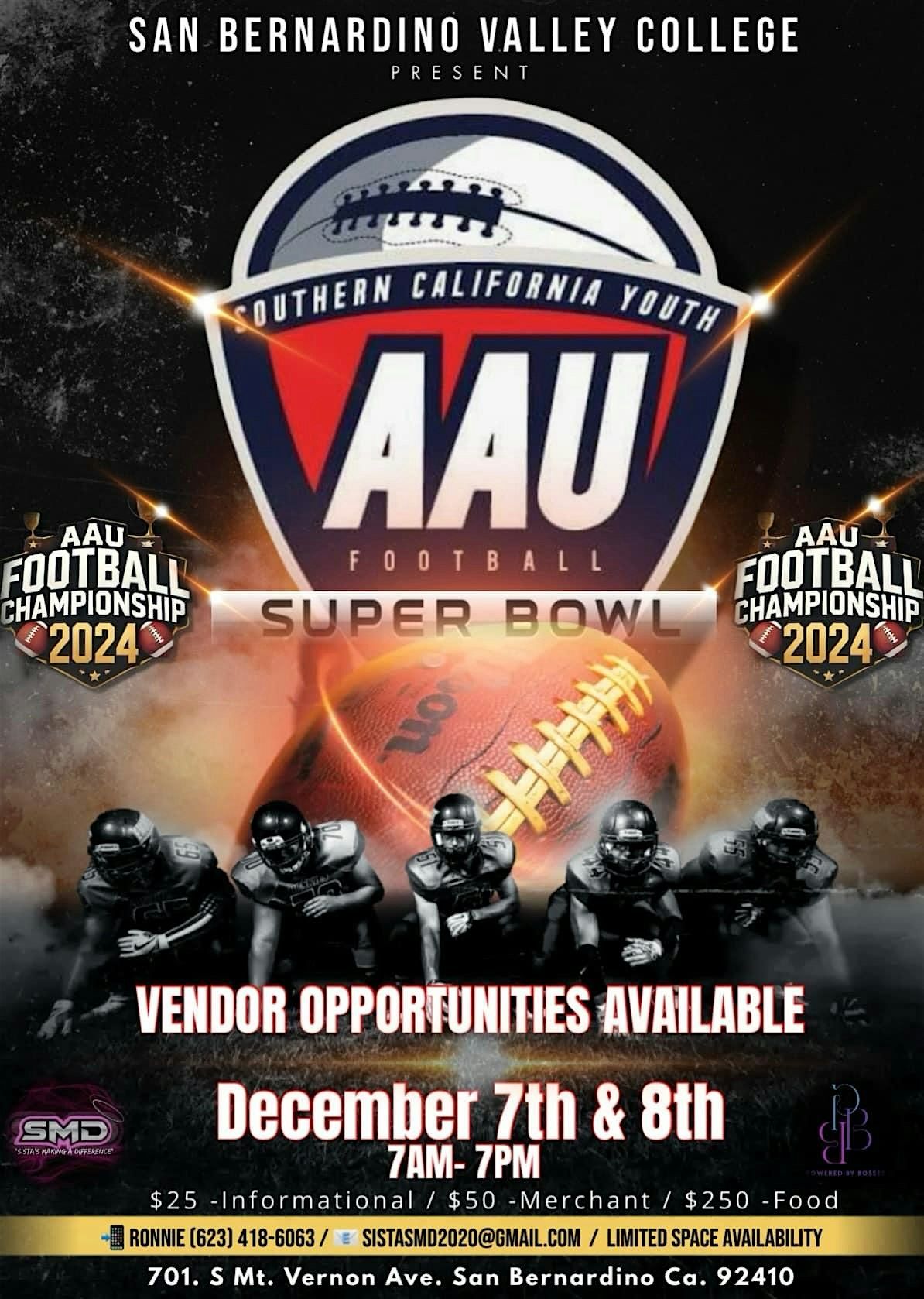 AAU FOOTBALL SUPER BOWL CHAMPIONSHIP