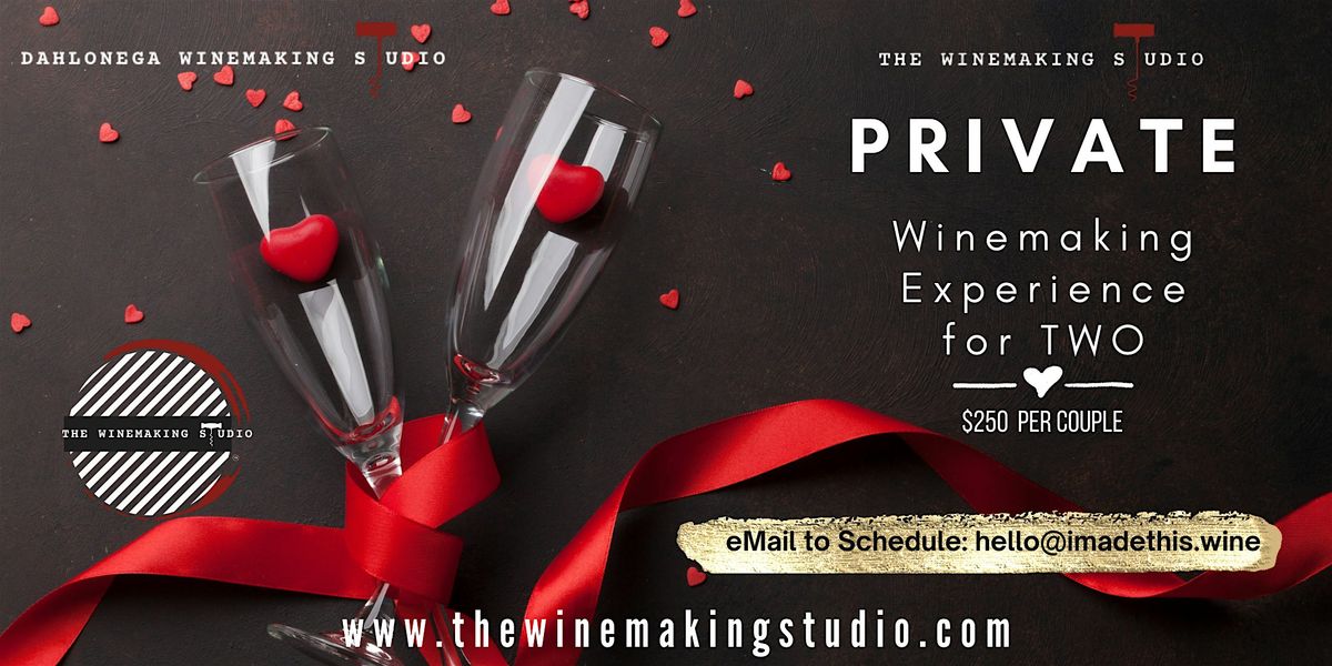 Private Winemaking Experience for Two or Four {MCDONOUGH}