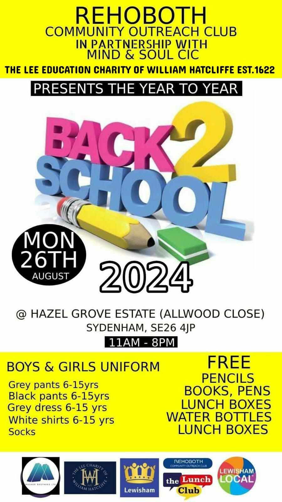 Back 2 School -  FREE UNIFORMS GIVE AWAY