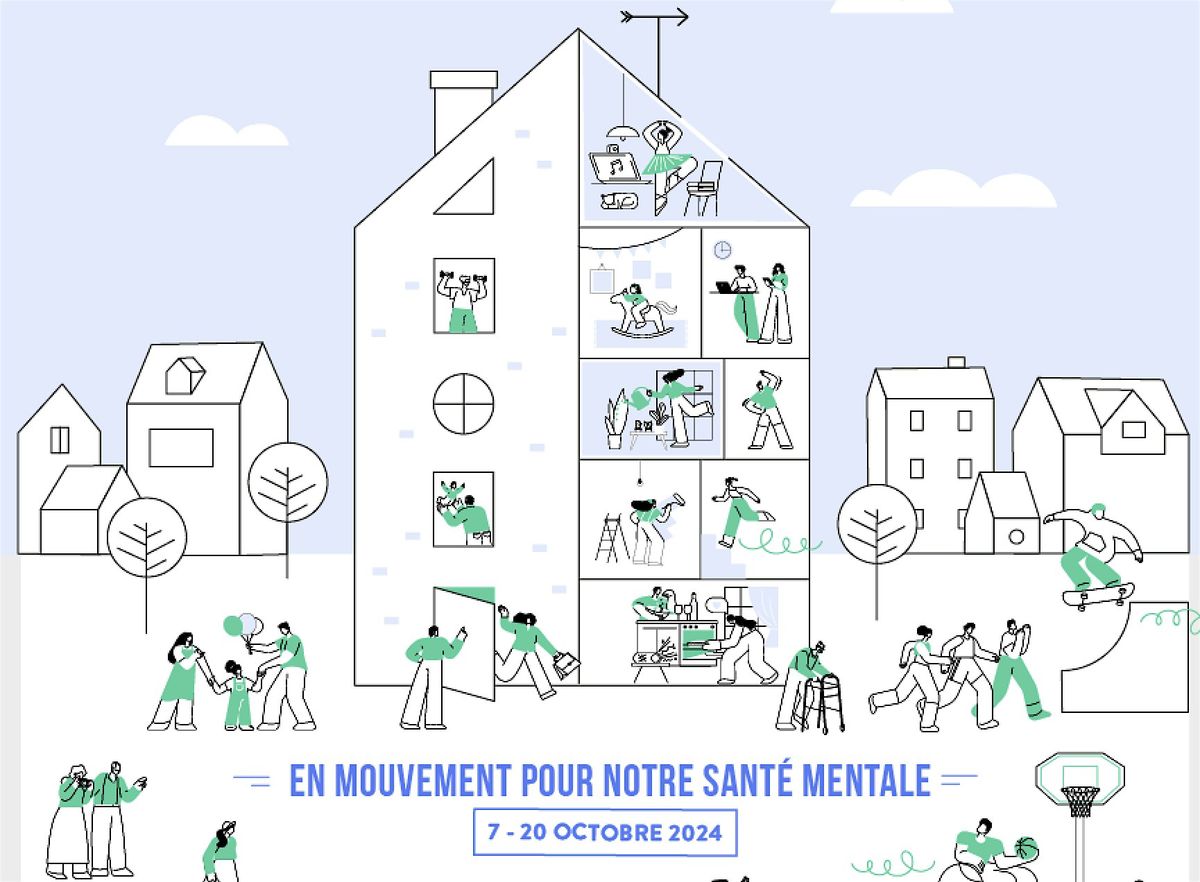 Conf\u00e9rence "En mouvement pour notre sant\u00e9 mentale"