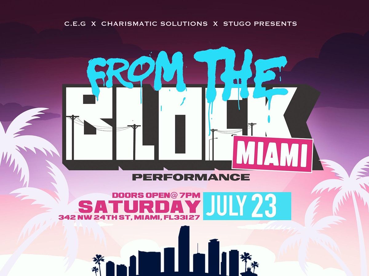 From The Block Miami Music Stage