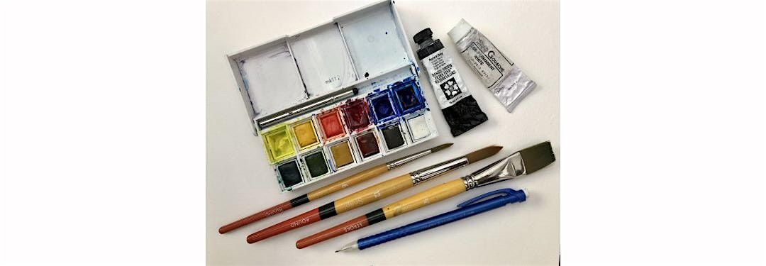 BEGINNING WATERCOLOR - BASICS-PART I. Monday 2:00 4:30pm, Dec. 9