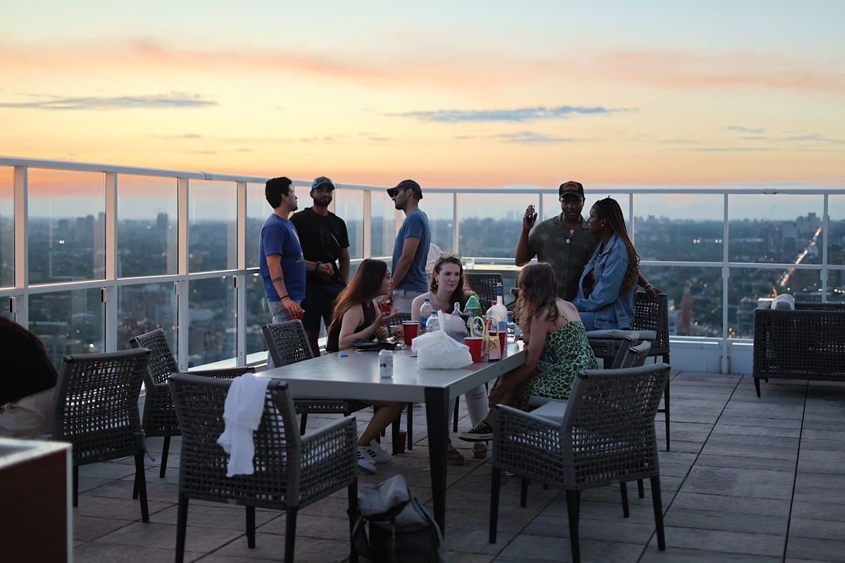 Summer Waterfront Rooftop Network, 17 Bathurst St, Toronto, 1 July 2023