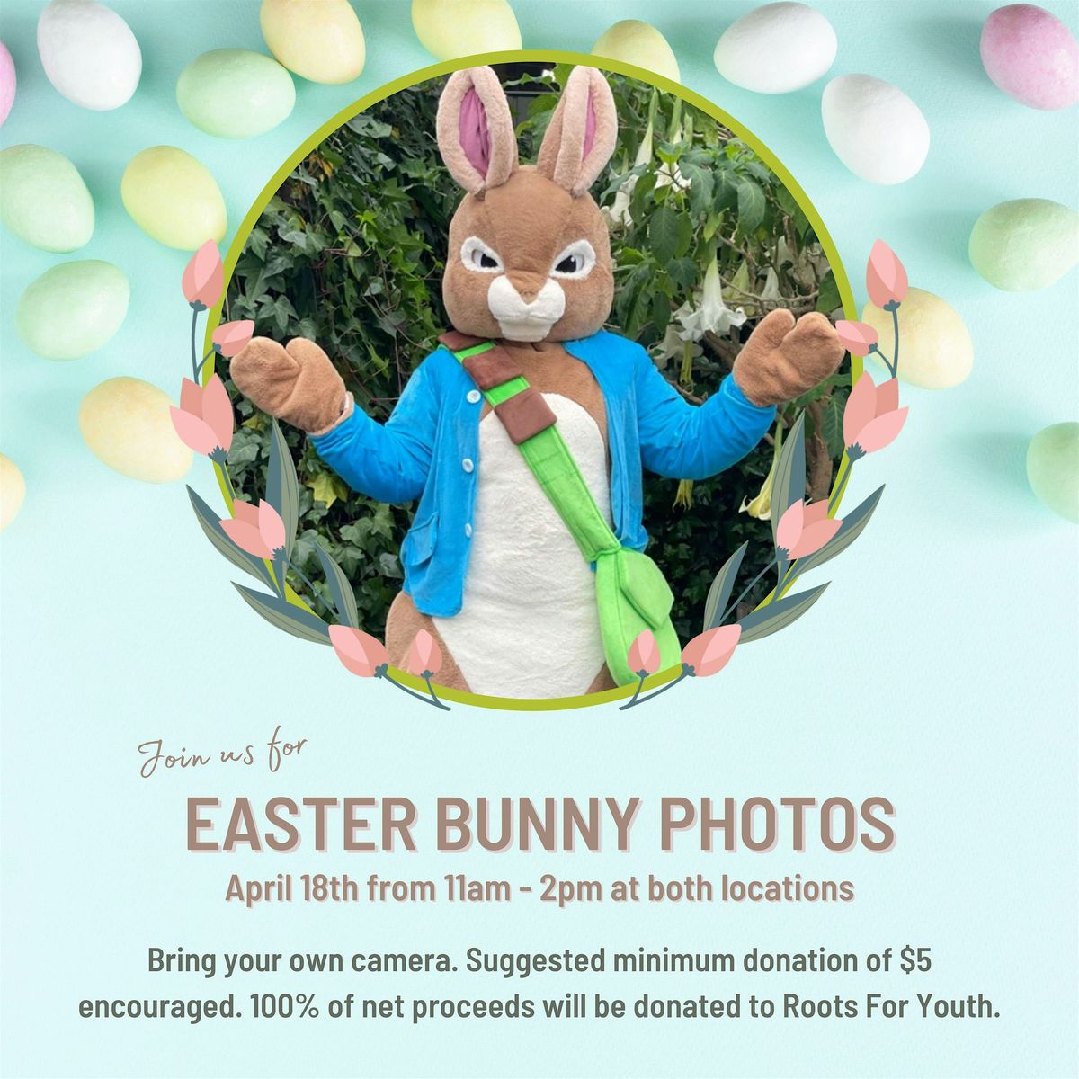 Easter Bunny Photos @ Both Locations - No Ticket Required - BYOC