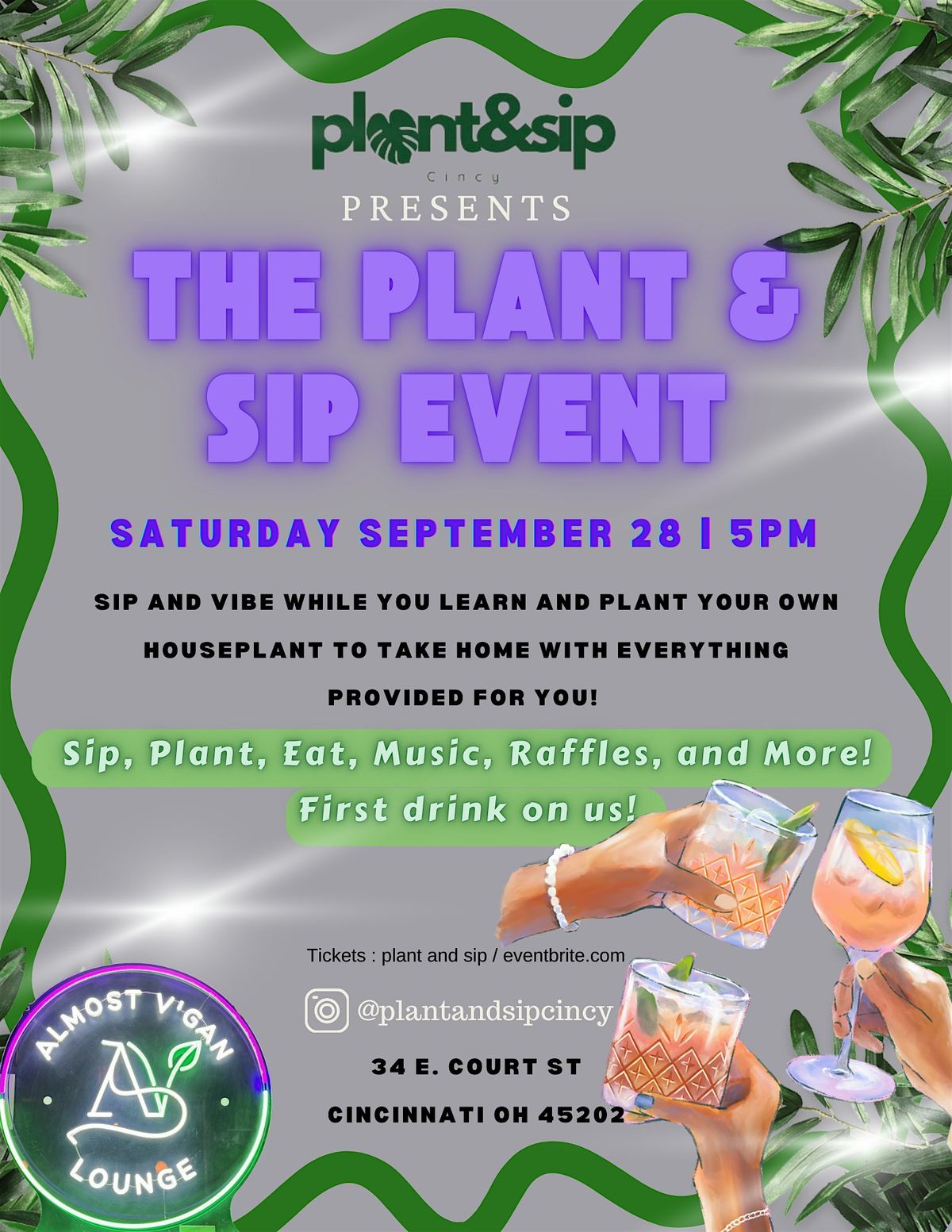 The Plant & Sip Event