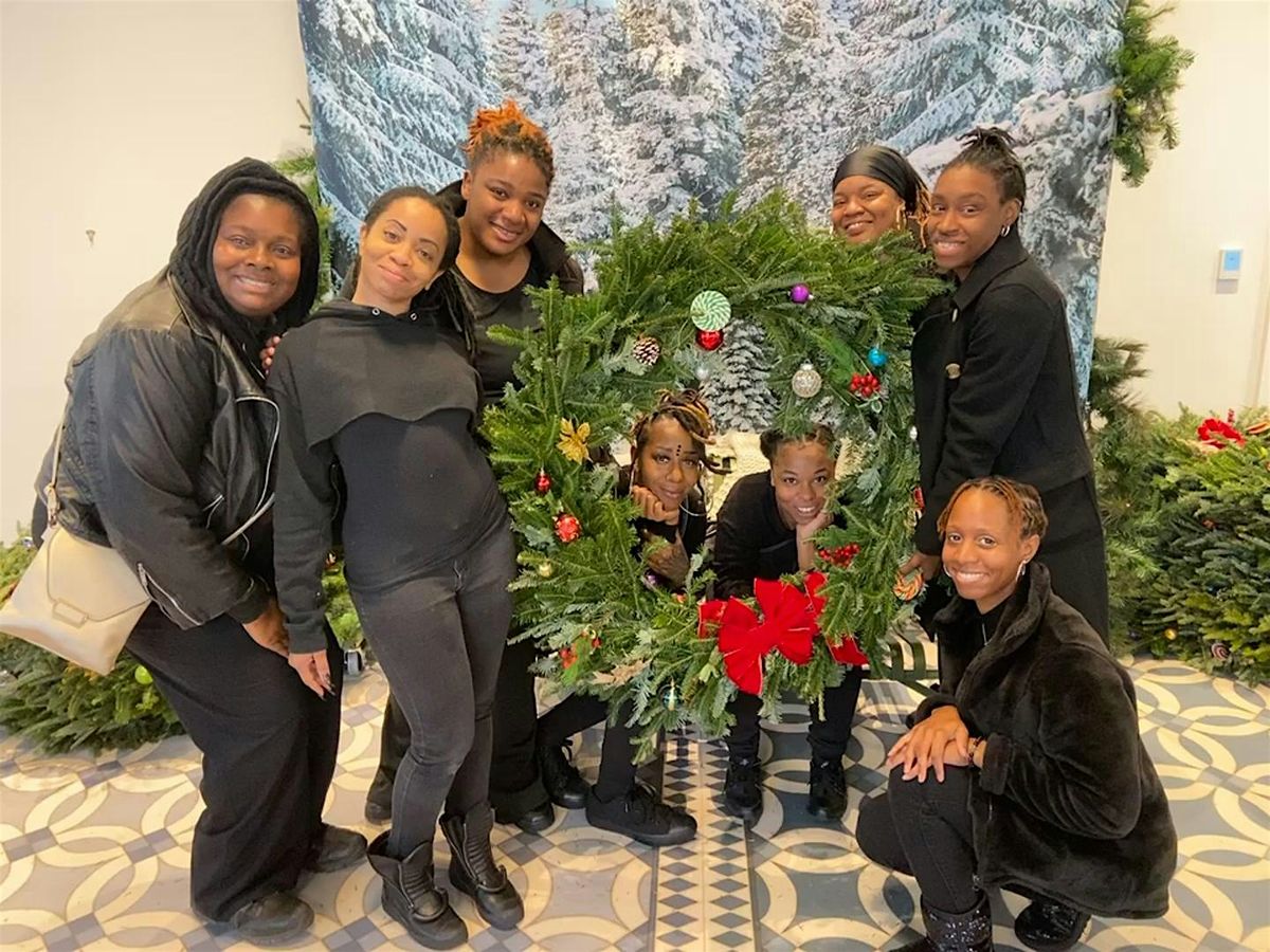 Wreath Decorating for Atlanta\u2019s Heroes