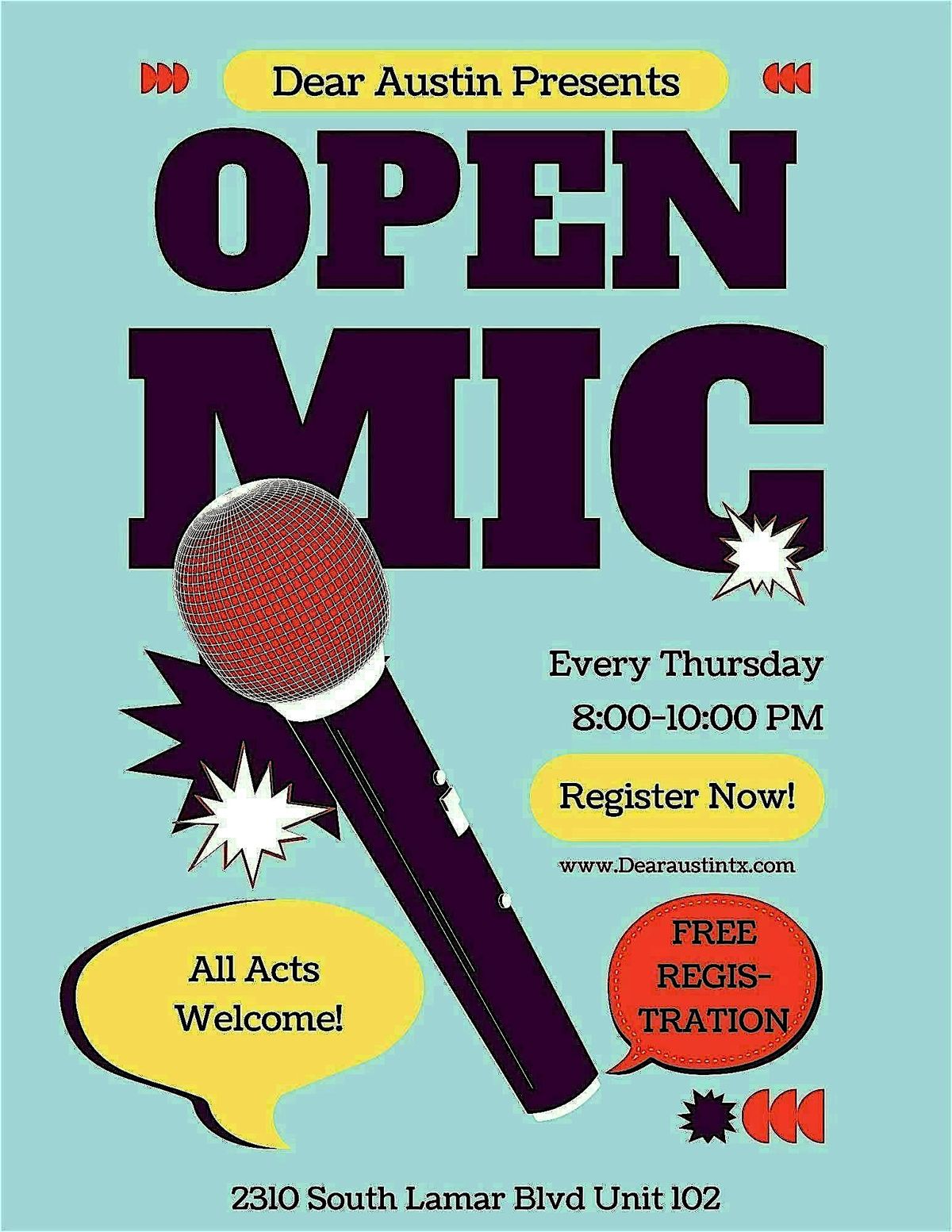 Outdoor Open Mic