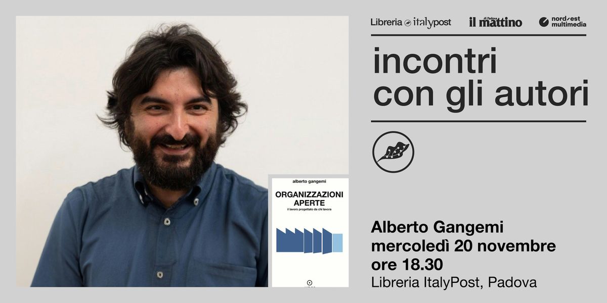 INCONTRO CON GLI AUTORI | Incontro con Alberto Gangemi